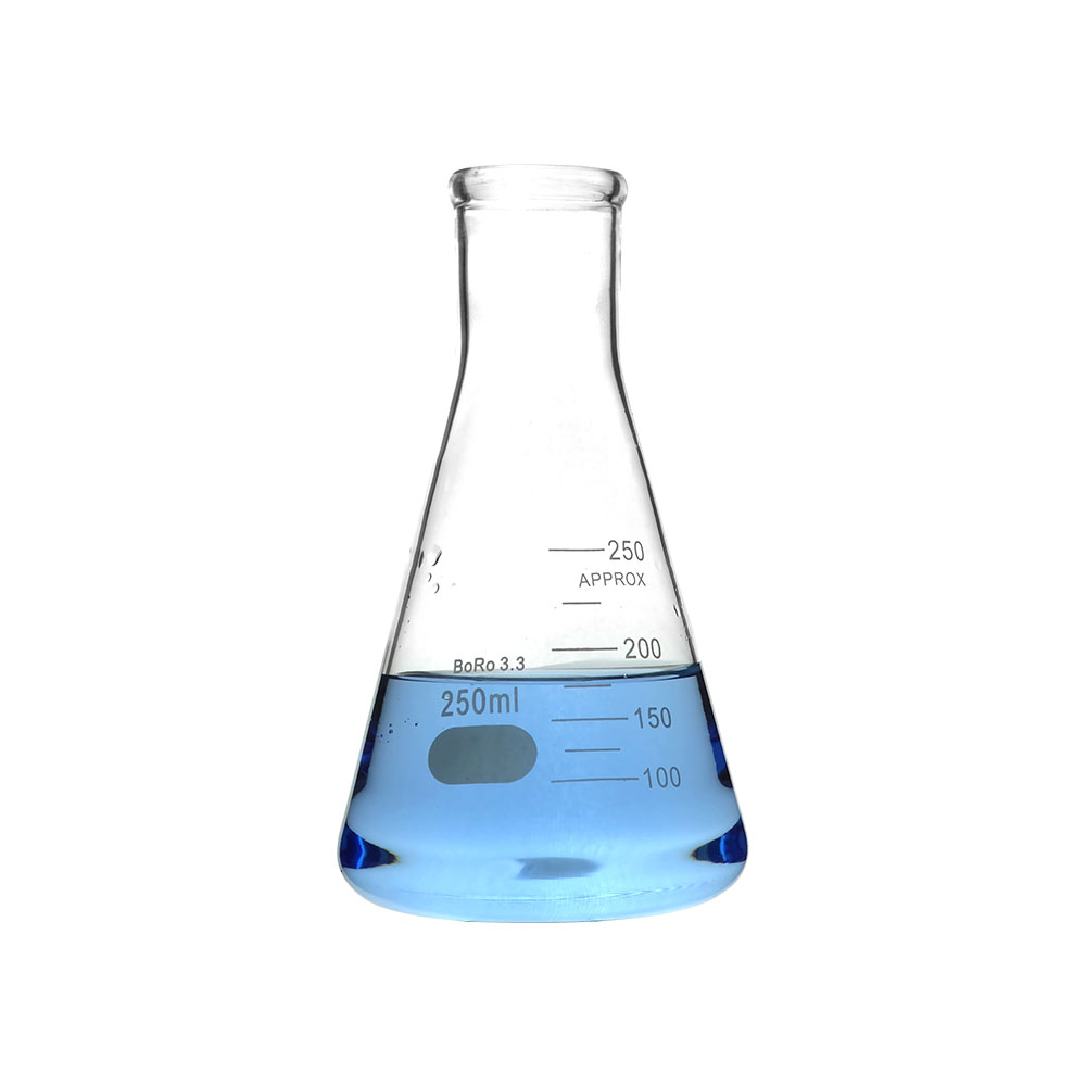 250ml 三角燒杯/錐形瓶瓶底燒杯/實驗室級加厚款 618-GCD250, , large