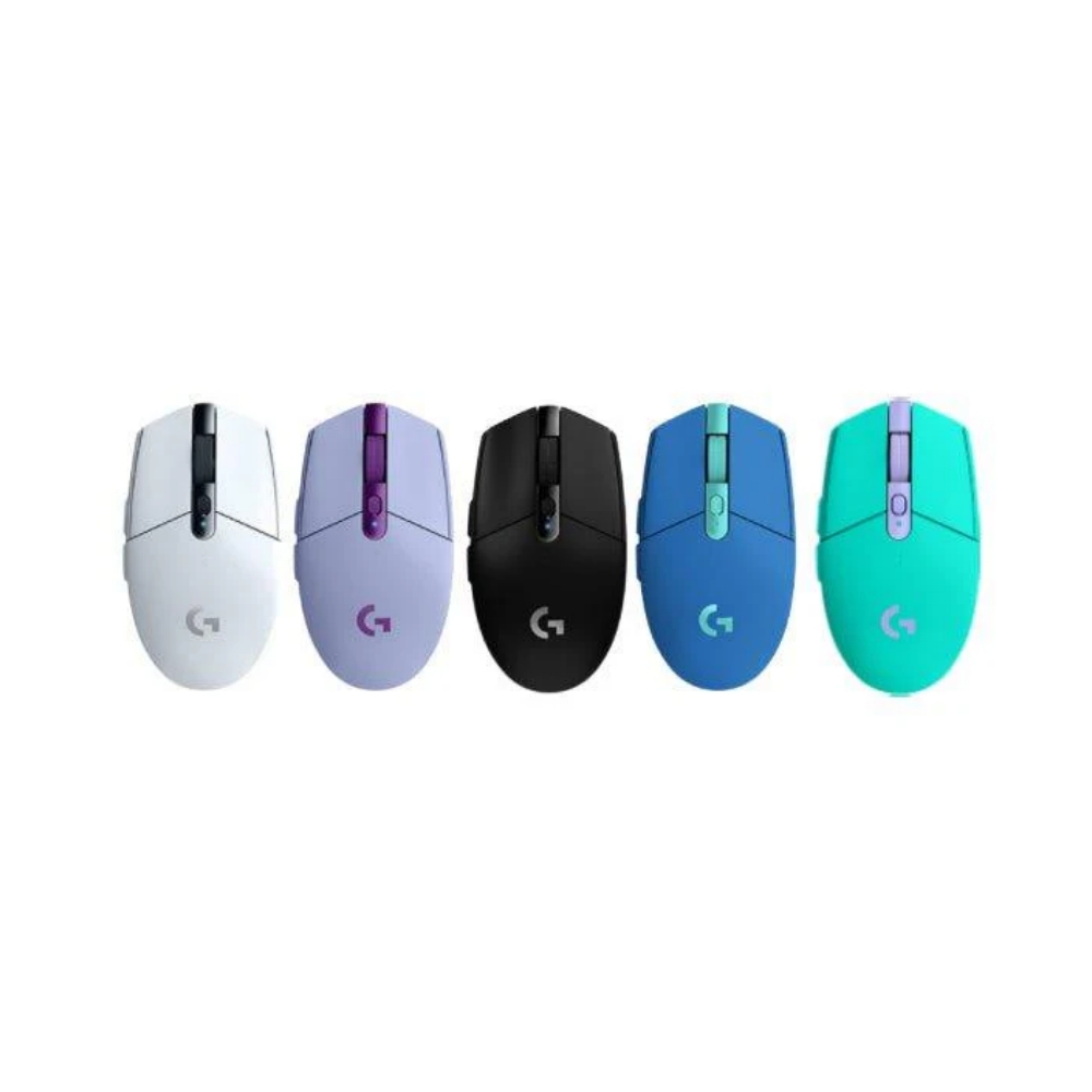 【 Logitech 羅技 】G304 白色 LIGHTSPEED 無線 電競滑鼠, , large