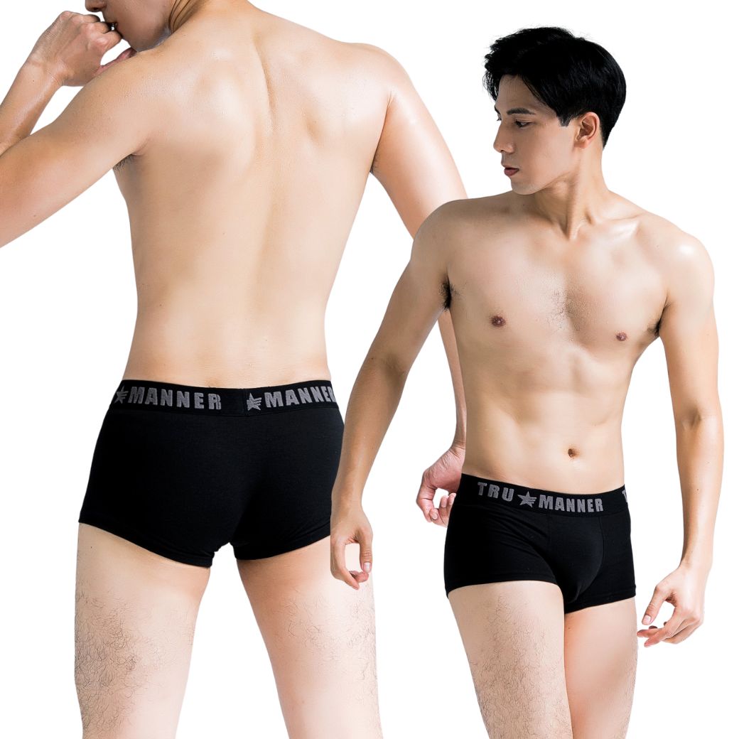 【TRUMANNER】Modal Low-Rise Antibacterial Men&rsquo;s Boxer Briefs , , large