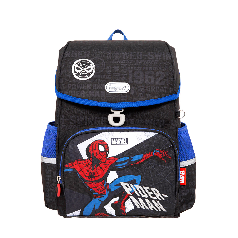 【IMPACT】怡寶 蜘蛛人Spider Man-懸浮磁扣護脊書包 /個 IMMVSD709BK, , large