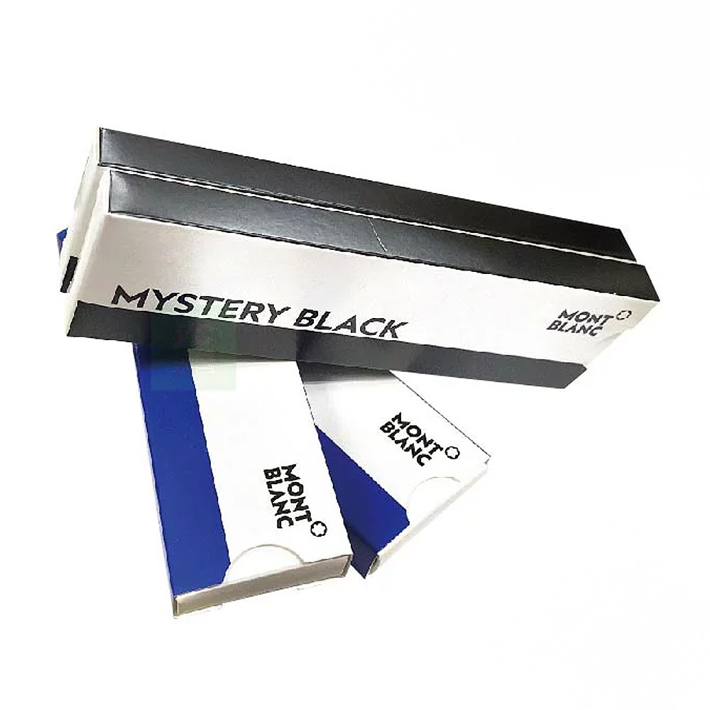 【萬寶龍 MontBlanc】 鋼珠筆芯 refill Rollerball 筆芯 2支入/ 盒  128230 黑F/128231 黑M/ 128232 藍F/128233 藍M, , large