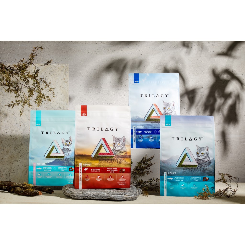 [承佳] 奇境 Trilogy 無穀全貓糧 紐西蘭羊肺凍乾 貓飼料 貓咪凍乾 全齡貓適用 凍乾 貓凍乾, , large