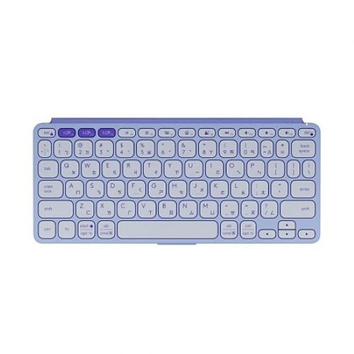 【 Logitech 羅技 】Keys-To-Go 2 丁香紫 輕巧藍牙鍵盤 iPad 適用 公司貨保固, , large