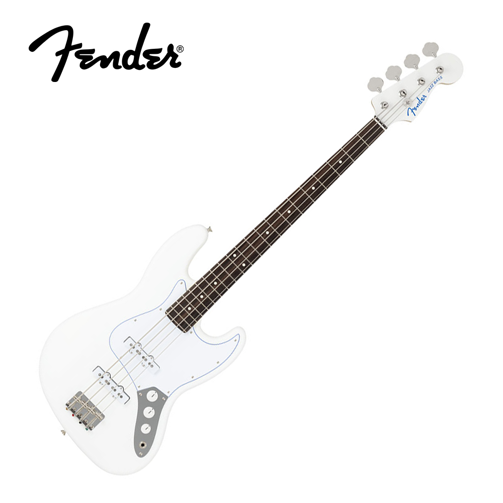 Fender MIJ LTD-25 J Bass RW Blanc, , large