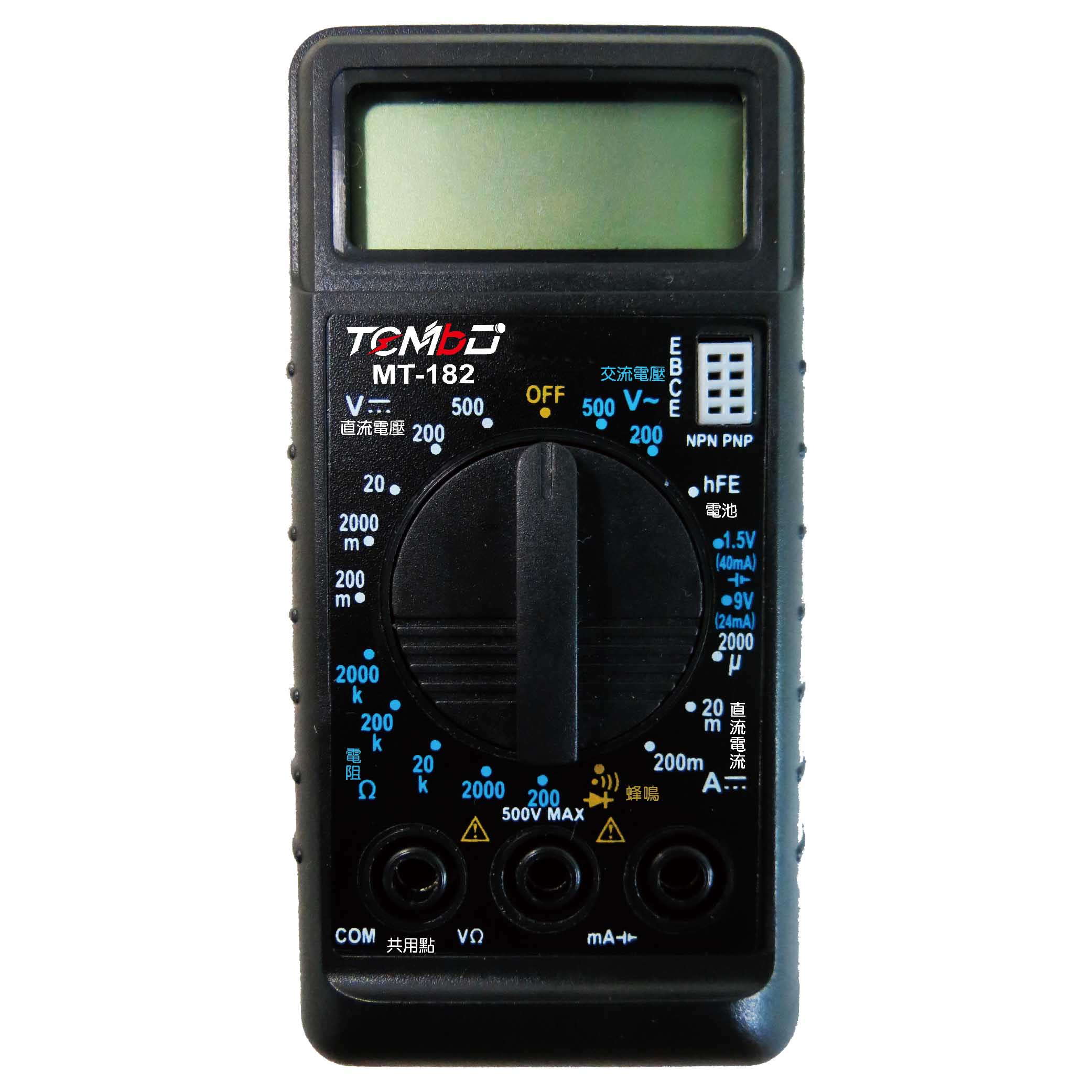 鉅玉經典｜TOMbO 口袋型數位電錶  MT-182, , large