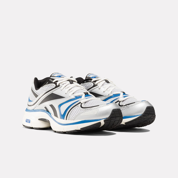 Reebok Premier Road Plus VI 男 休閒鞋 運動 復古 緩震 網布 銀藍 [100074713], , large
