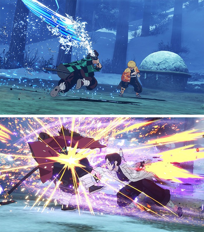 【 任天堂 Switch NS 】《 鬼滅之刃 火之神血風譚2 》實體卡帶 中文版 遊戲片, , large