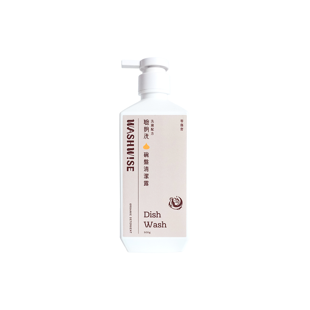 [WASHWISE 聰明洗]碗盤清潔露 500ml, , large