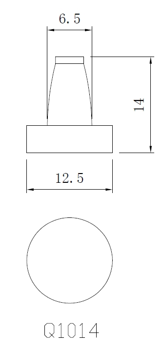 【協進五金】腳塞 黑色(PVC), , large