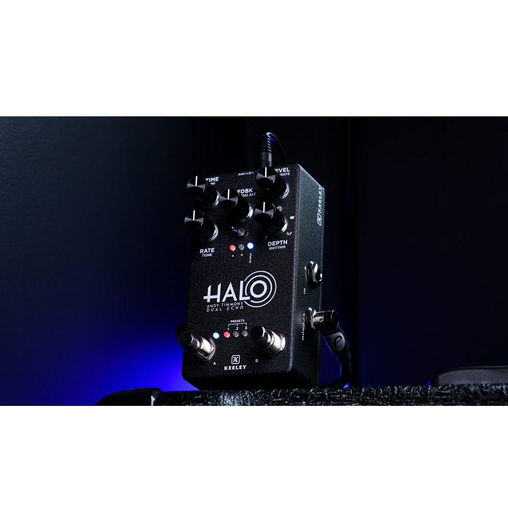 Keeley Halo Andy Timmons Dual Echo 簽名延遲 效果器【敦煌樂器】, , large