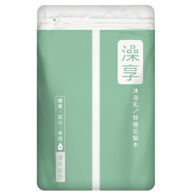 澡享甘橙花梨木沐浴乳補充包, , large