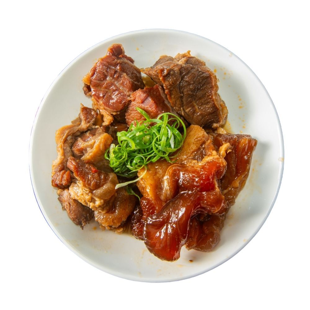 【複製】【全國麗園】老滷牛筋300g 香滷牛筋 下酒菜 開胃菜 滷味 小菜 熟食 加熱即食 料理包 冷凍調理包 冷凍食品, , large