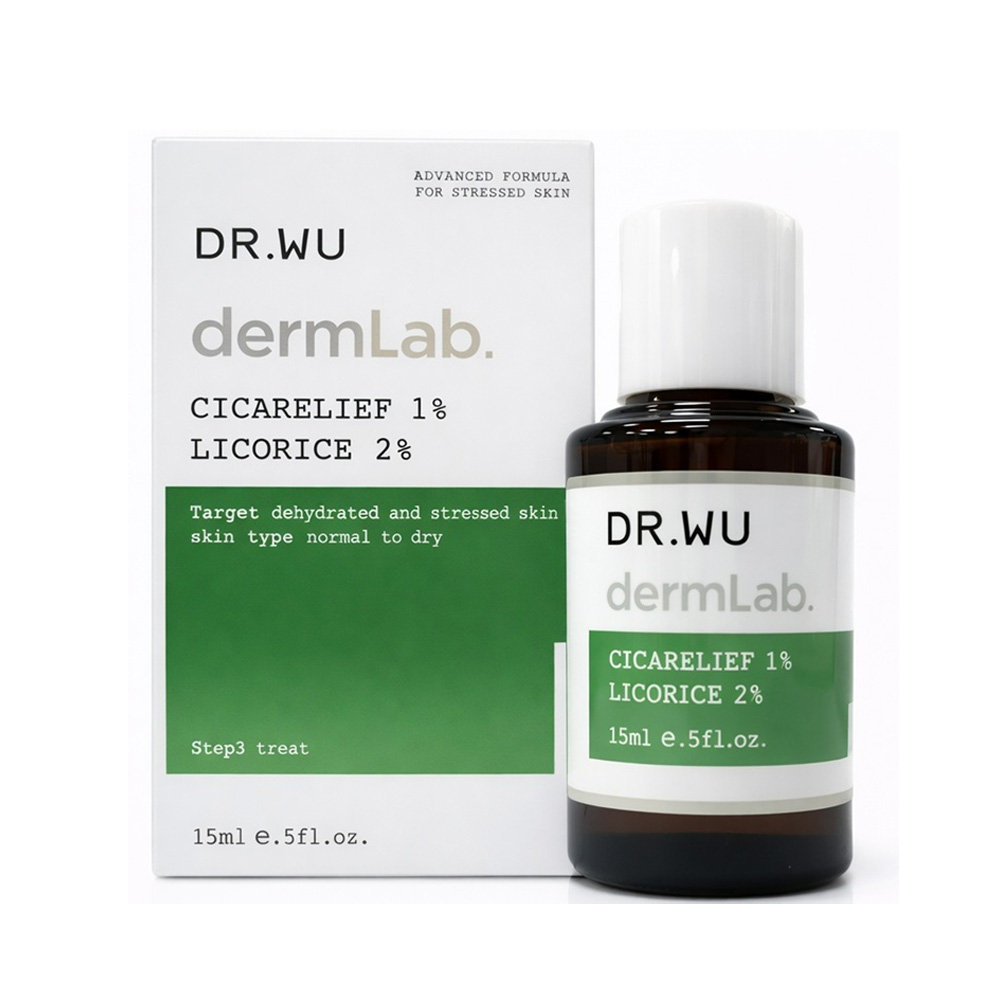 (免運)【DR.WU 達爾膚】1%積雪草舒敏修護精華 15ml 公司貨, , large