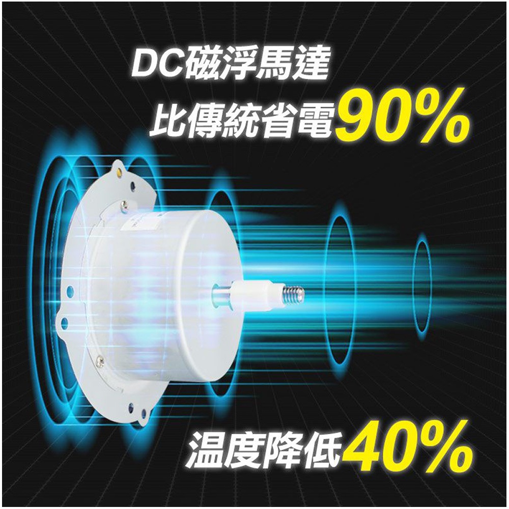 SUPAFINE 8&rdquo; DC Energy-Saving Exhaust Fan with Mosquito Repellent HFB-S6108, , large
