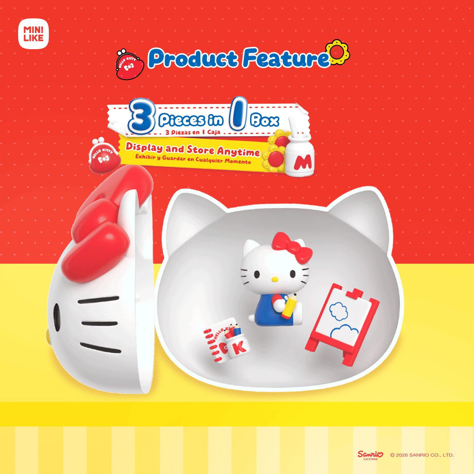 【際洋文化】Hello Kitty Style每日Fun享系列萌趣豆, , large