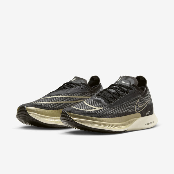 Nike ZoomX Streakfly 男 慢跑鞋 運動 路跑 競速 馬拉松 輕量 黑金 [DJ6566-001], , large