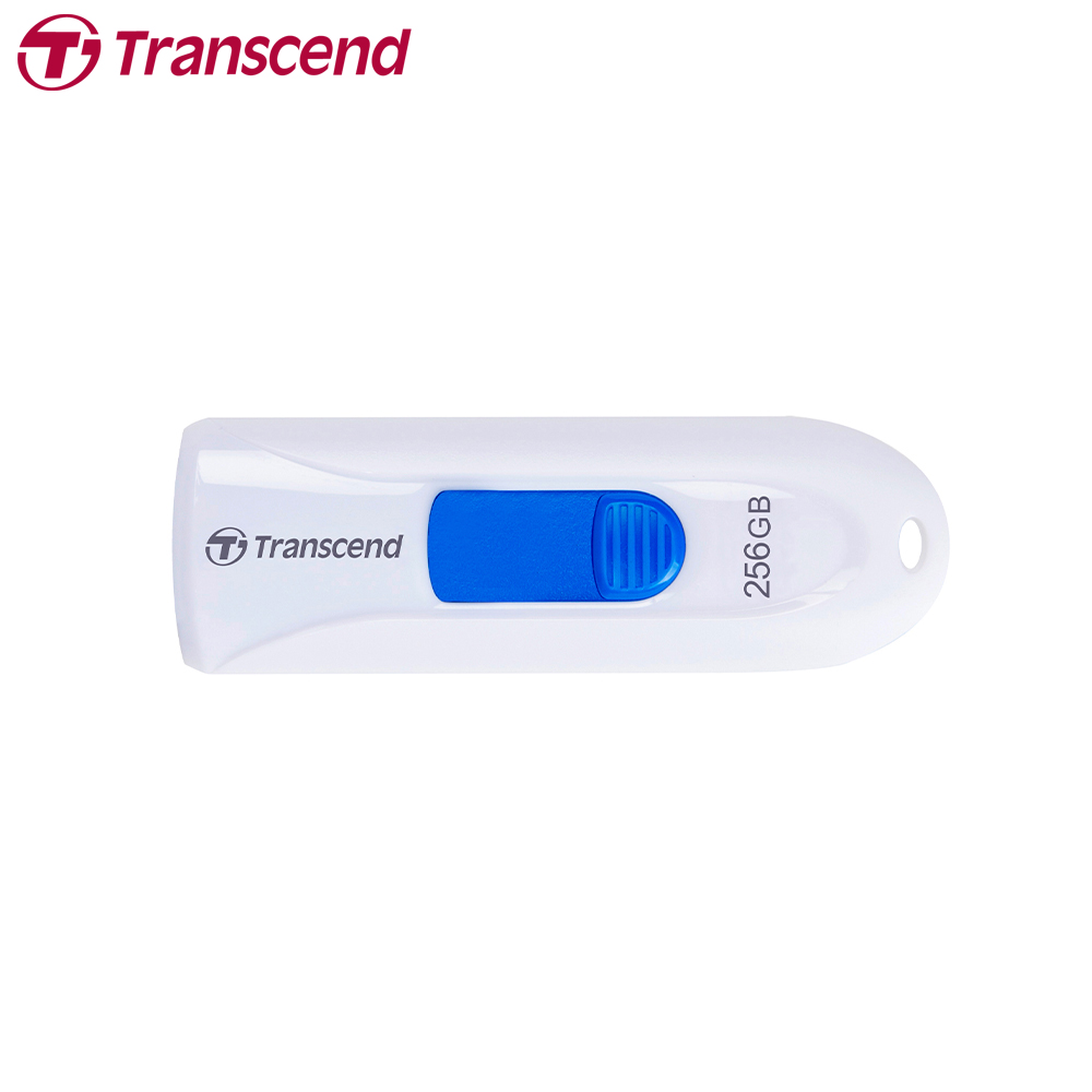 【Transcend】創見 JetFlash 790 USB 3.1 256GB 白色 高速隨身碟 保固公司貨, , large