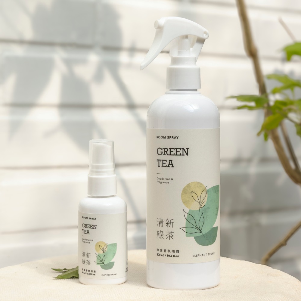艾樂氛除臭香氛噴霧-清新綠茶300ML, , large
