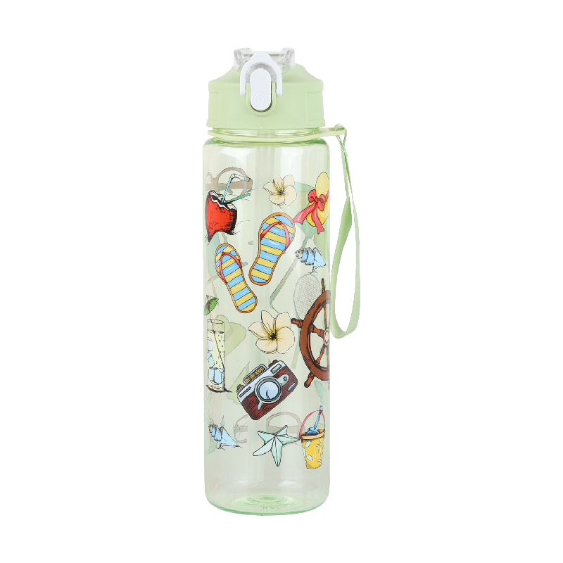 好室喵彩色日記吸管水壺700ml, , large