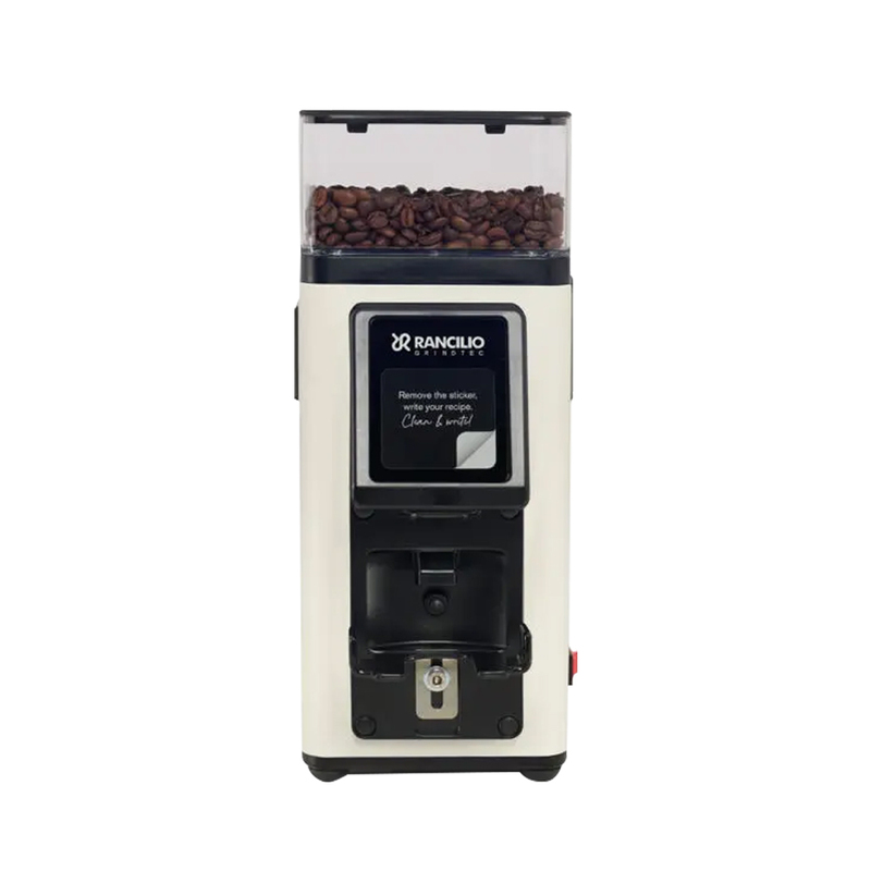 【Rancilio 藍奇里奧】Stile SD 家用咖啡磨豆機（時尚白）｜半自動 手寫黑板 58mm 平刀盤, , large