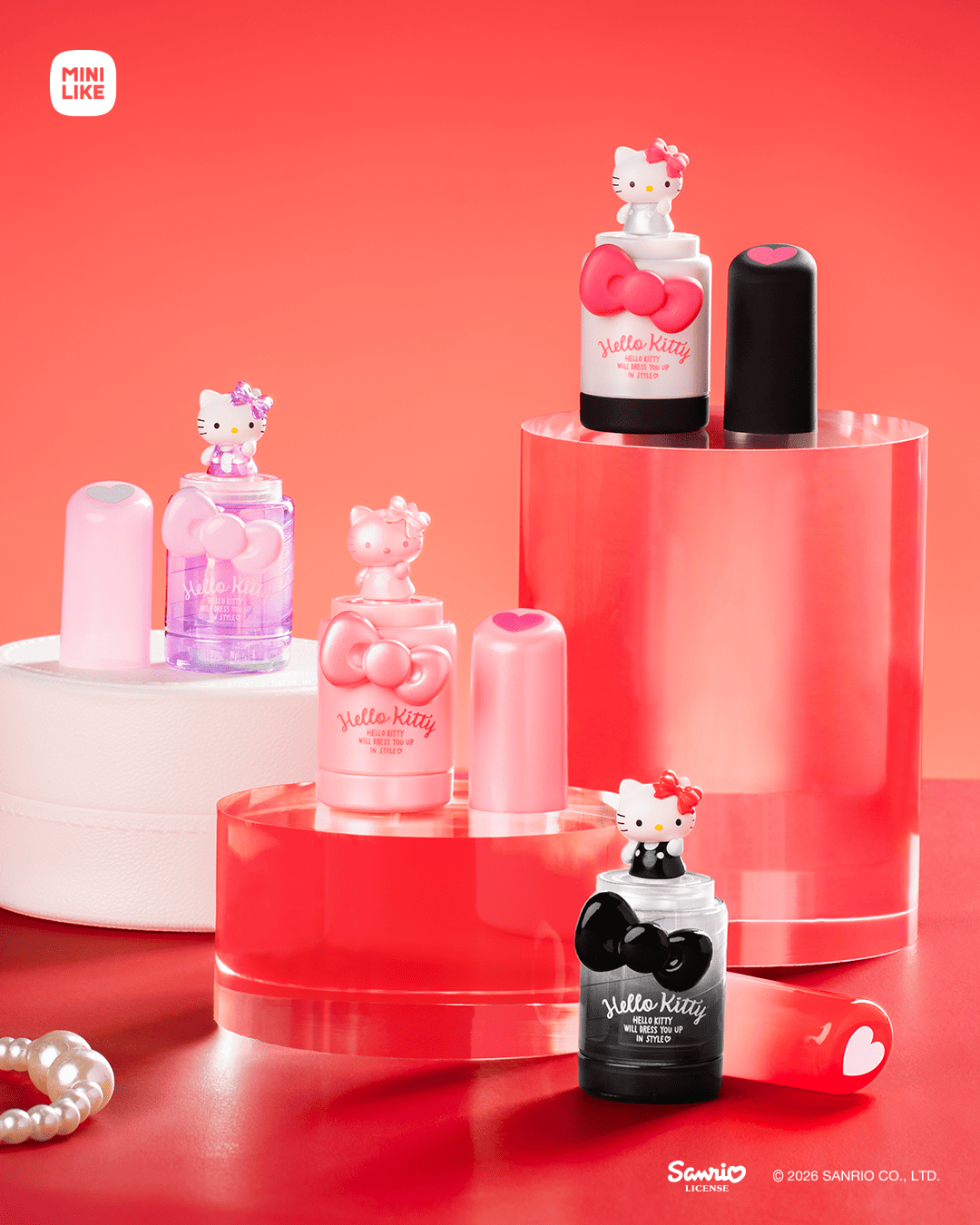 【際洋文化】Hello Kitty Style悸動亮相系列趣粒, , large