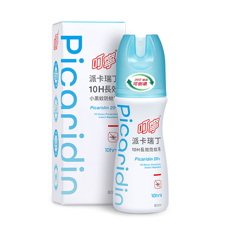 叮寧派卡瑞丁10H長效小黑蚊防蚊液80ml, , large