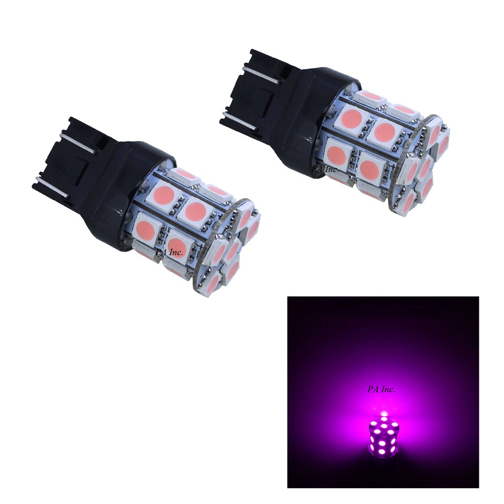【PA LED】T20 雙芯 7443 20晶 60晶體 SMD LED 煞車燈 方向燈 倒車燈 日行燈 小尺寸, , large