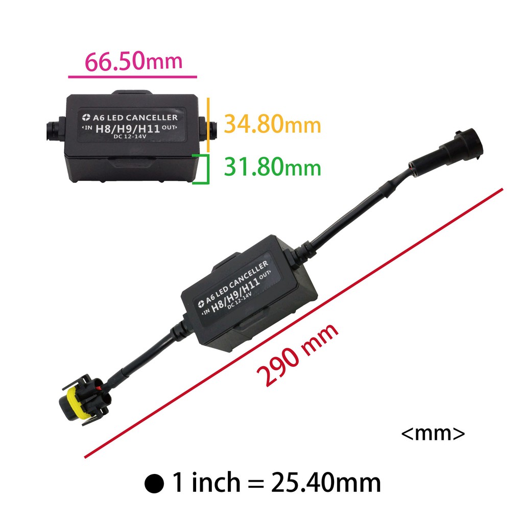 【PA LED】H8 H11 H16J 大燈 霧燈 解碼器 CANBUS 消除 故障燈 故障碼 警告燈 閃爍, , large