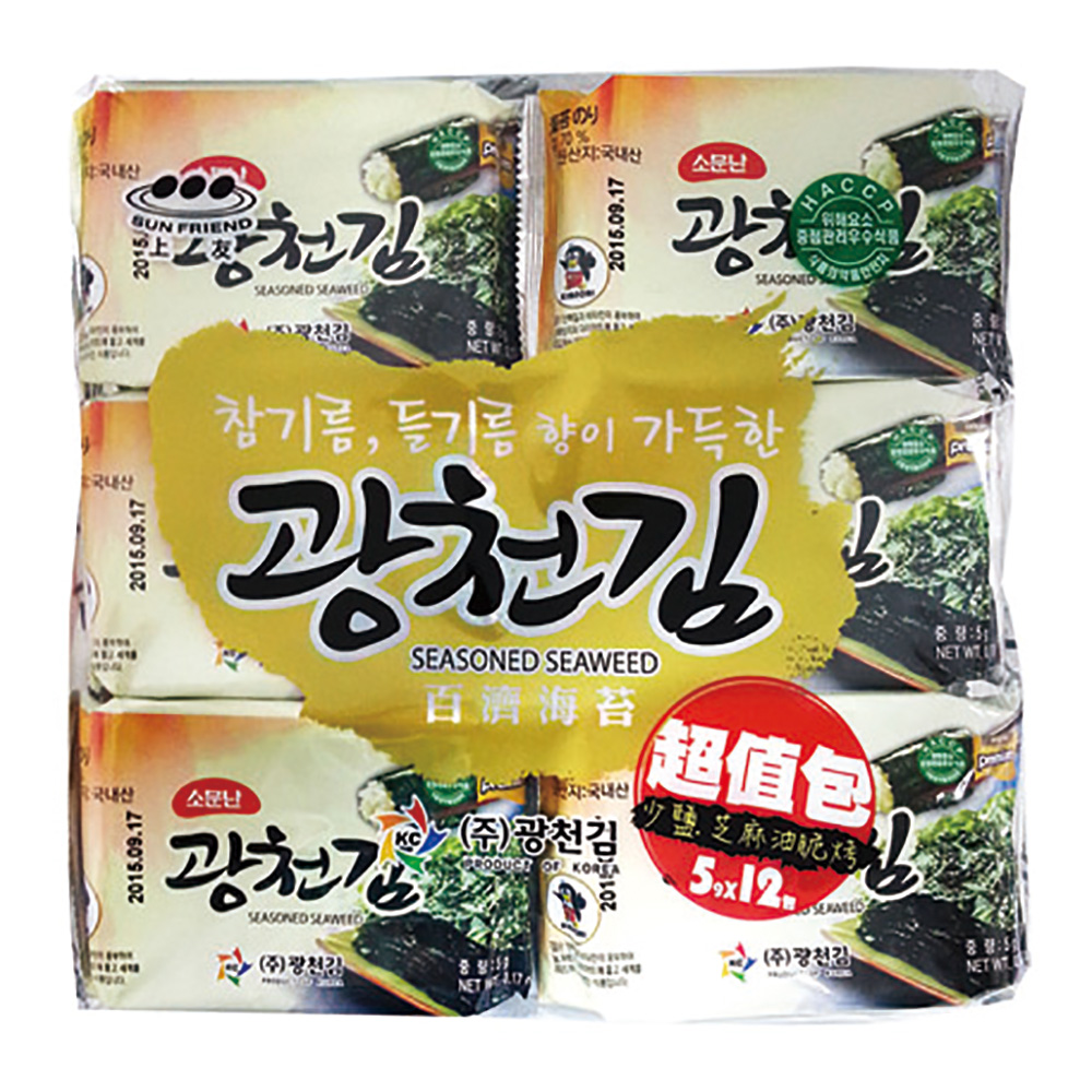上友百濟海苔12入, , large