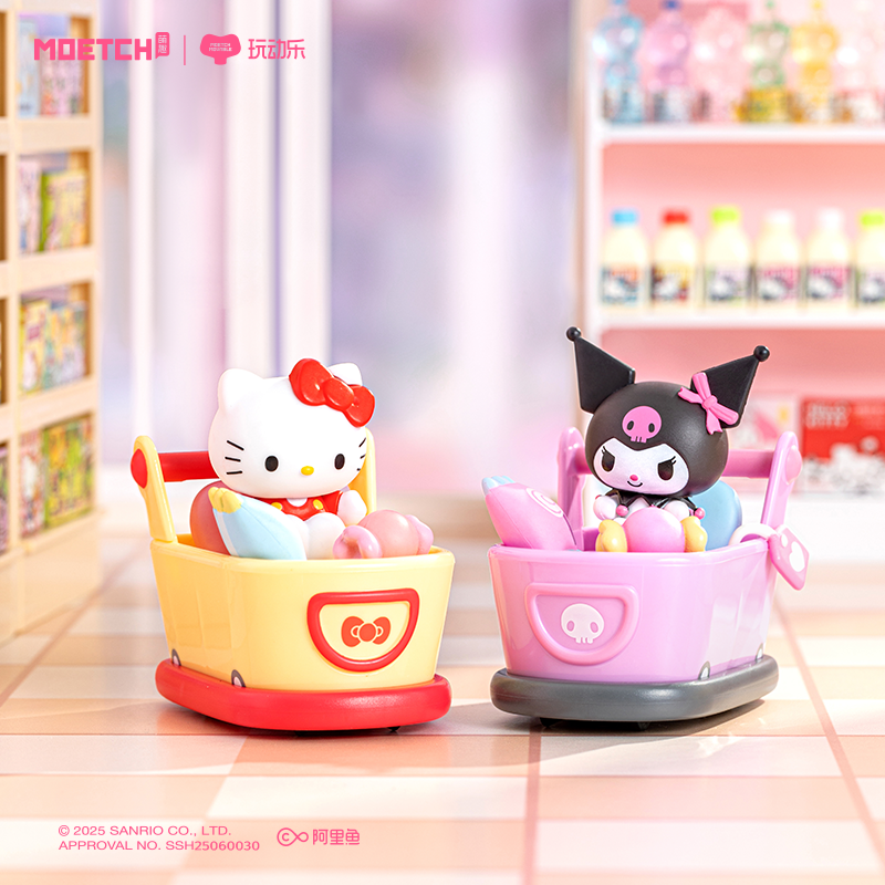 【際洋文化】Sanrio characters碰碰零食車系列玩動樂, , large