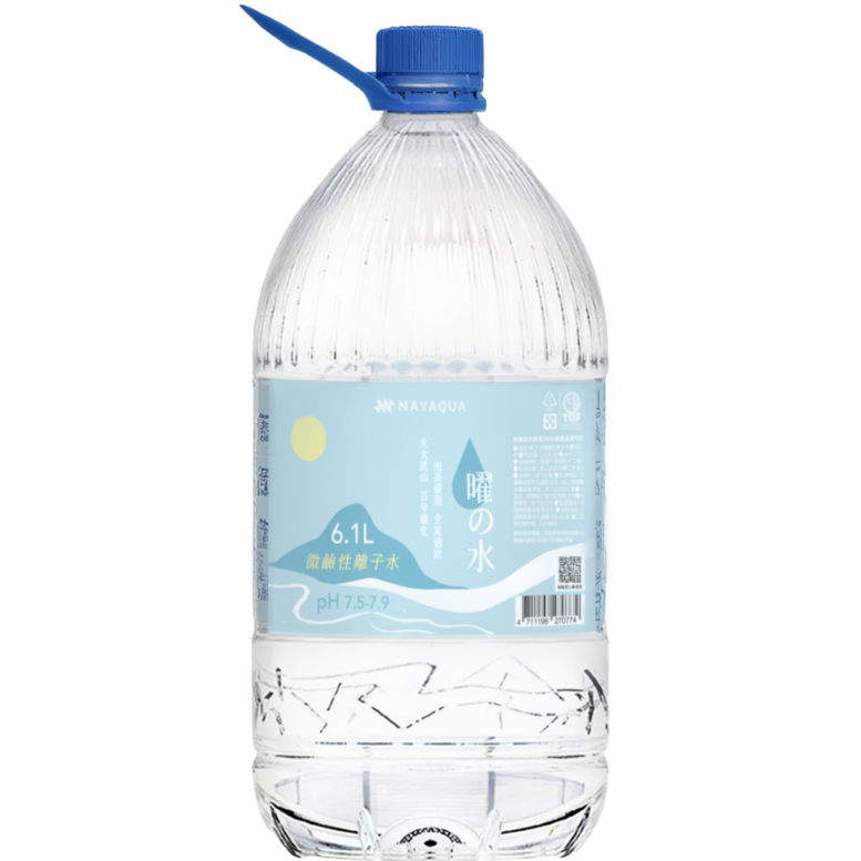 曜之水 微鹼性離子水 6100ml, , large