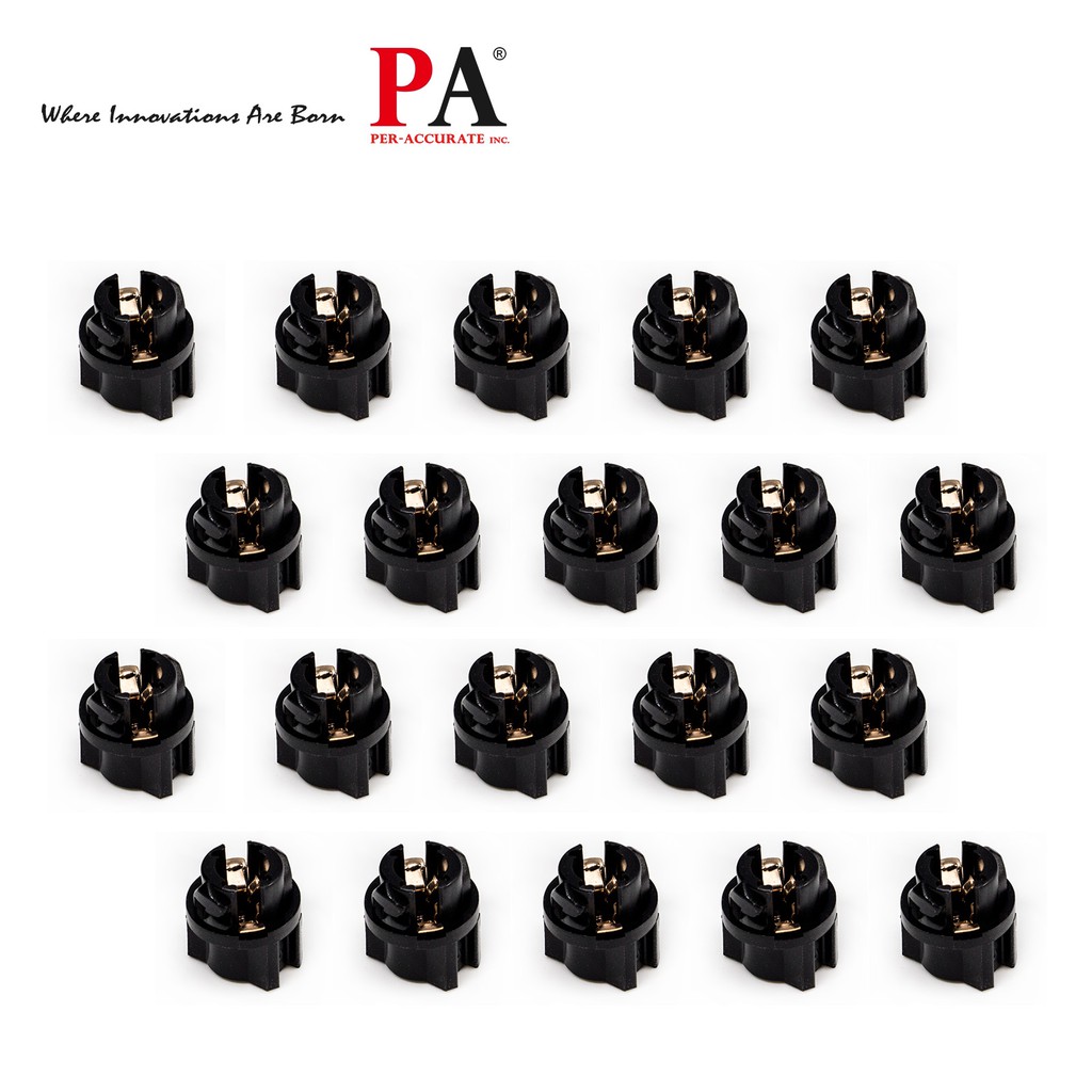 【PA LED】一組10入 T5 儀錶板 面板燈 室內燈 燈座 燈泡座 燈泡底座 LED 一般燈泡 通用, , large