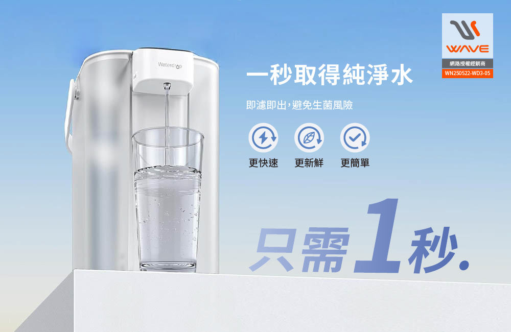 【Waterdrop】Electric電動濾水壺3.5L ED01+一年份濾心(內含一芯共四芯)送全聯禮券100元*3, , large