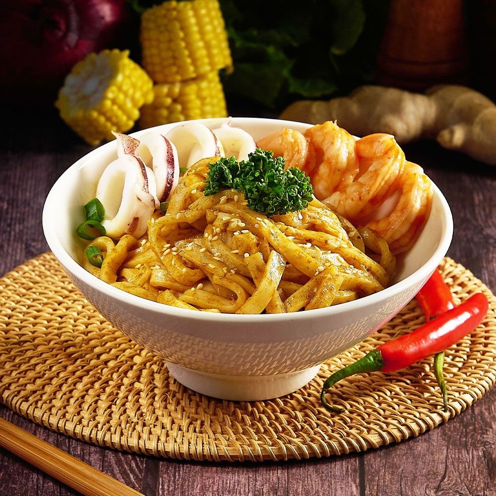 【紅豆食府】叻沙風味河粉  I 個人獨享  I 異國風味  I 米粄條   240g/包, , large