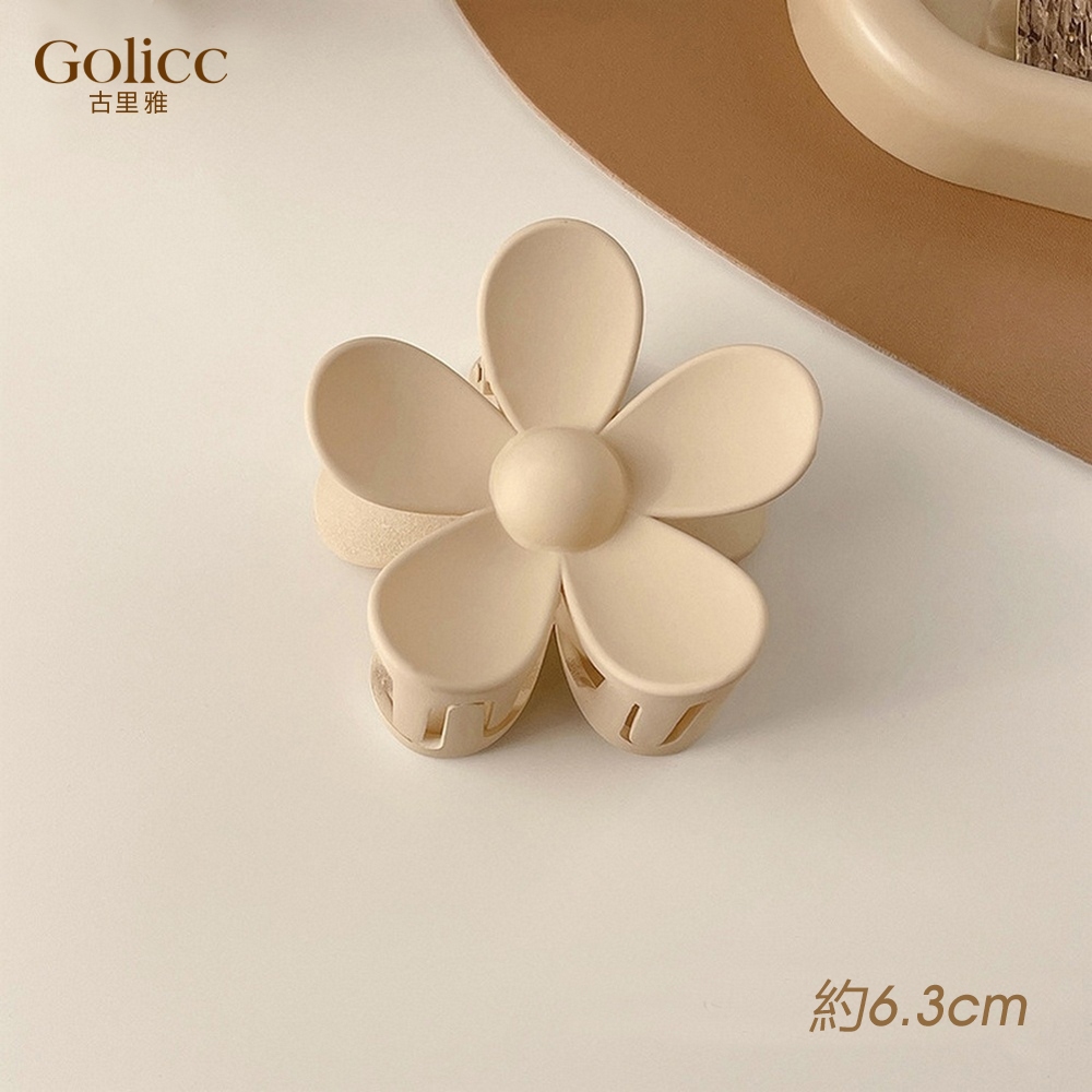 【Gulicc 】古莉可 髮夾 韓式ins奶茶系鯊魚夾(5入), , large