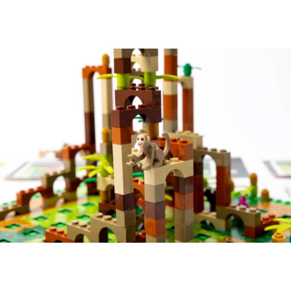 【Asmodee】金蕉猴宮 Monkey Palace ML 中文版 ｜派對桌遊｜聚會遊戲｜樂高積木 LEGO, , large