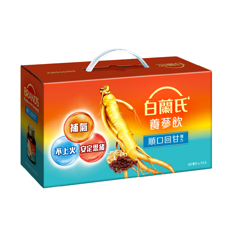 白蘭氏養蔘飲(順口回甘) 60mlX19, , large
