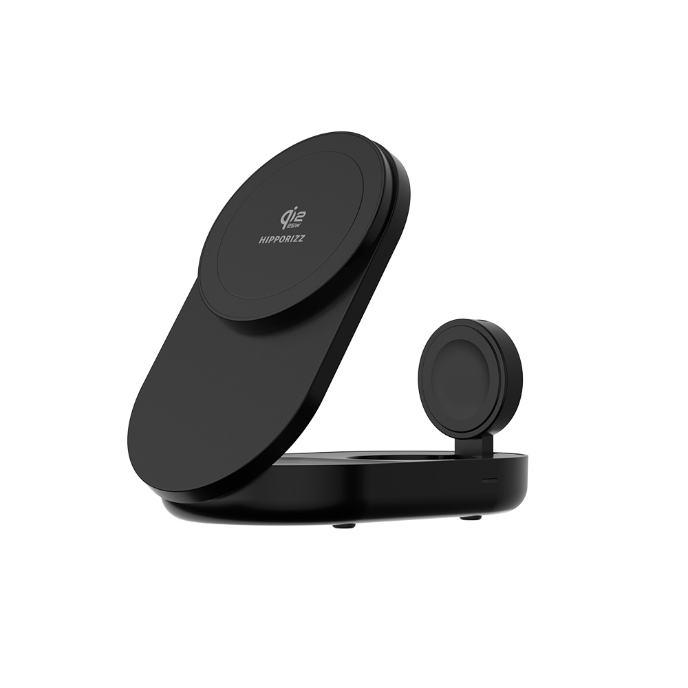 Hipporizz Zeno Qi2.2-25W 三合一折疊無線充電座, , large