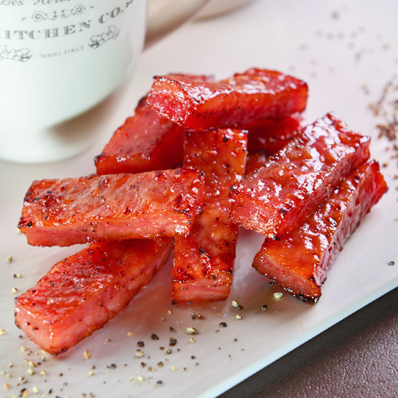 Thick Dried Pork-Black Pepper, , large