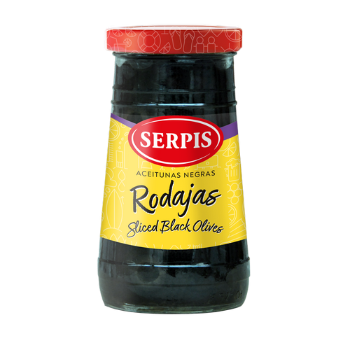 SERPIS sliced black olive , , large