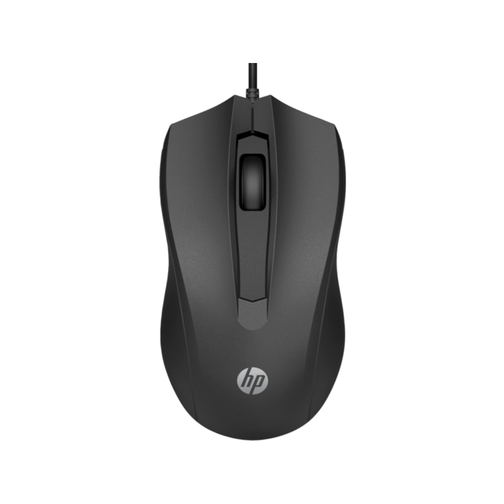 HP 惠普 USB滑鼠 有線滑鼠 100 (6VY96AA) WINDOWS 適用 耐用 耐操, , large