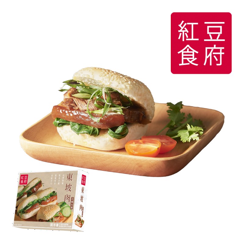 紅豆食府 東坡肉帶芝麻光餅630g-冷凍, , large