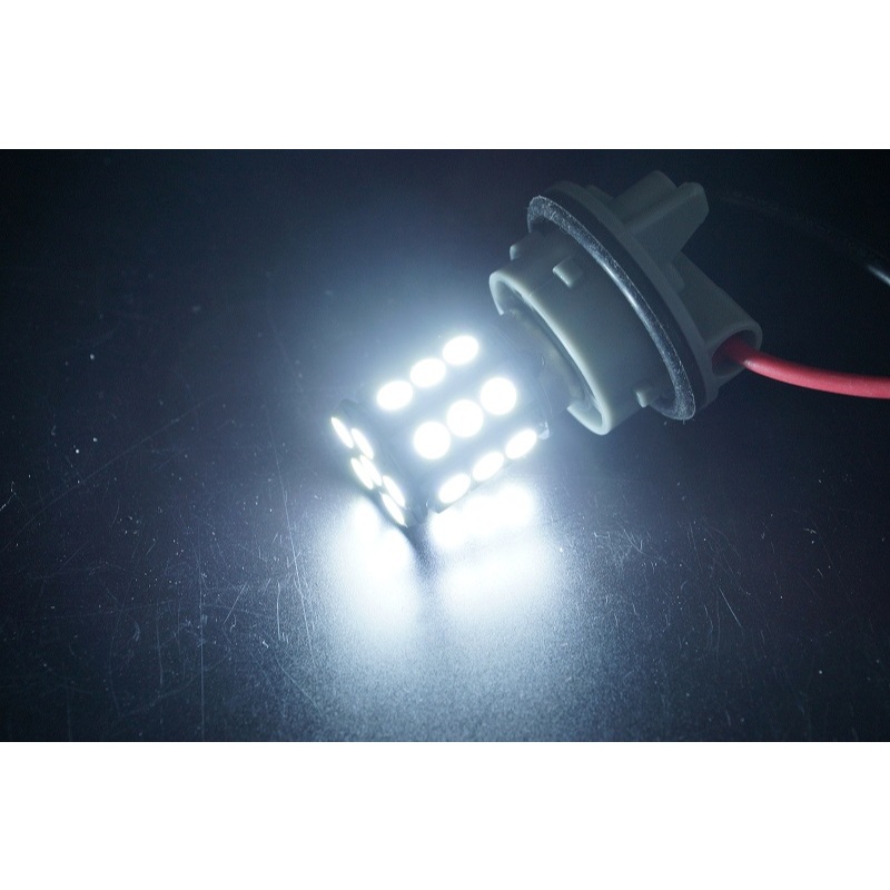 【PA LED】促銷出清 1156 1157 T20 7443 7440 27晶 白光 LED 煞車燈 日行燈 倒車燈, , large