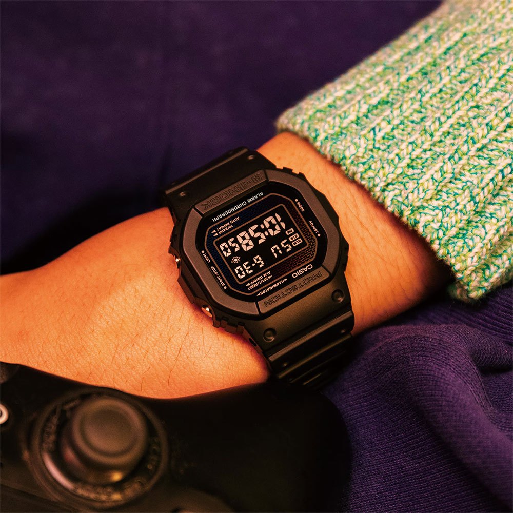 CASIO 卡西歐 G-SHOCK 彩色磚牆系列 電子錶 學生錶 DW-5600RW-1, , large