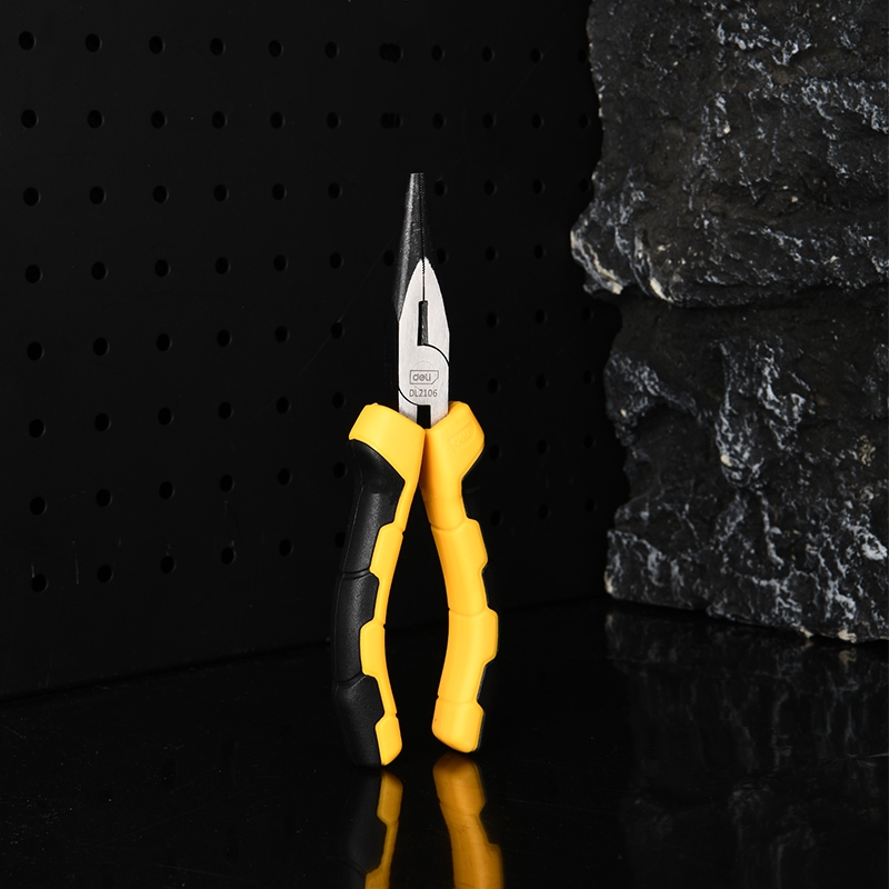 【deli tools】6" Long Nose Pliers PRO Series, , large