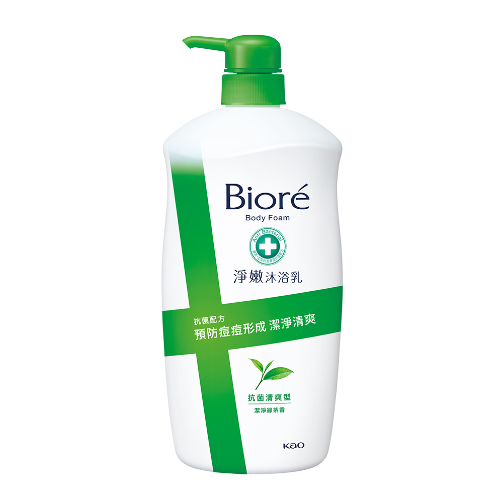 Biore淨嫩沐浴乳抗菌清爽型, , large