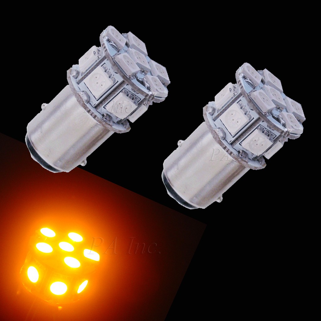 【PA LED】迷你型 1157 雙芯 13晶 39晶體 SMD LED 煞車燈 尾燈 方向燈 七色可選, , large