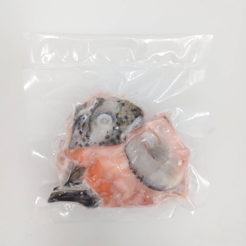 【一夫水產】挪威－鮭魚頭下巴切丁, , large