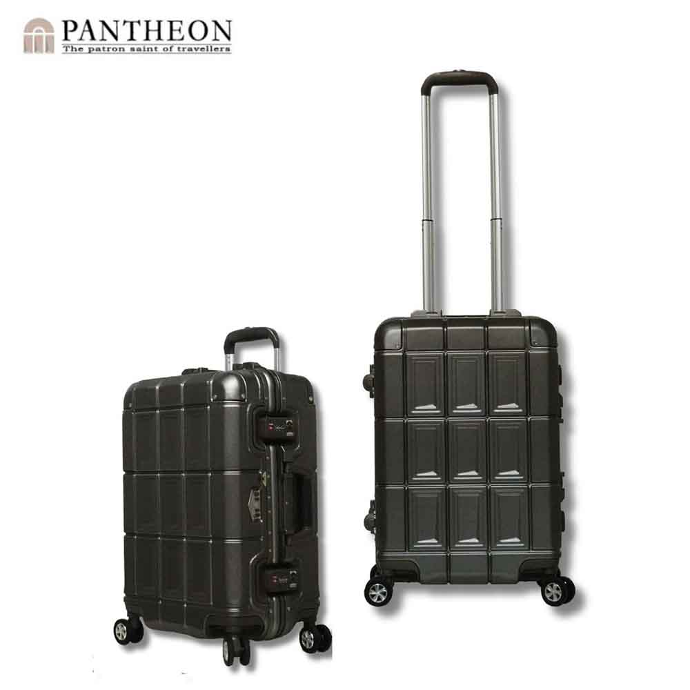 【PANTHEON PLAZA】展示品限量出清 PANTHEON 19 24吋 輕量鋁框 金屬膜絲行李箱 PTR-3300 兩色可選, , large