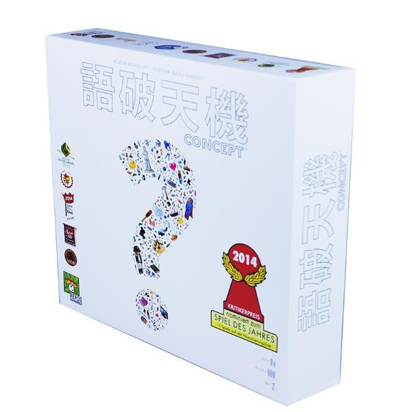 【Asmodee】語破天機 Concept 中文版｜圖像聯想猜題桌遊｜創意派對遊戲｜圖像無聲，語意無限！, , large